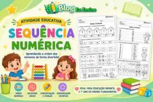 SEQUÊNCIA NÚMERICA DE 0 A 9