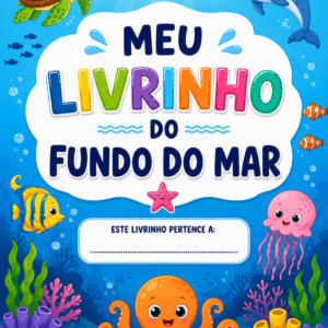 ÁLBUM DE FIGURINHAS - FUNDO DO MAR