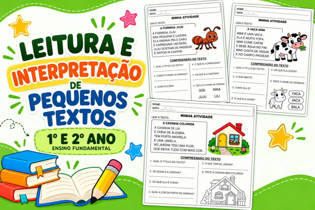 ATIVIDADES DE LEITURA E INTERPRETAÇÃO TEXTUAL