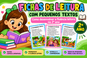 FICHAS DE LEITURA COM TEXTOS