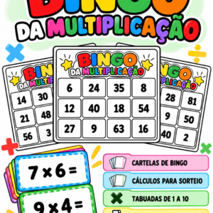 BINGO DA MULTIPLICAÇÃO