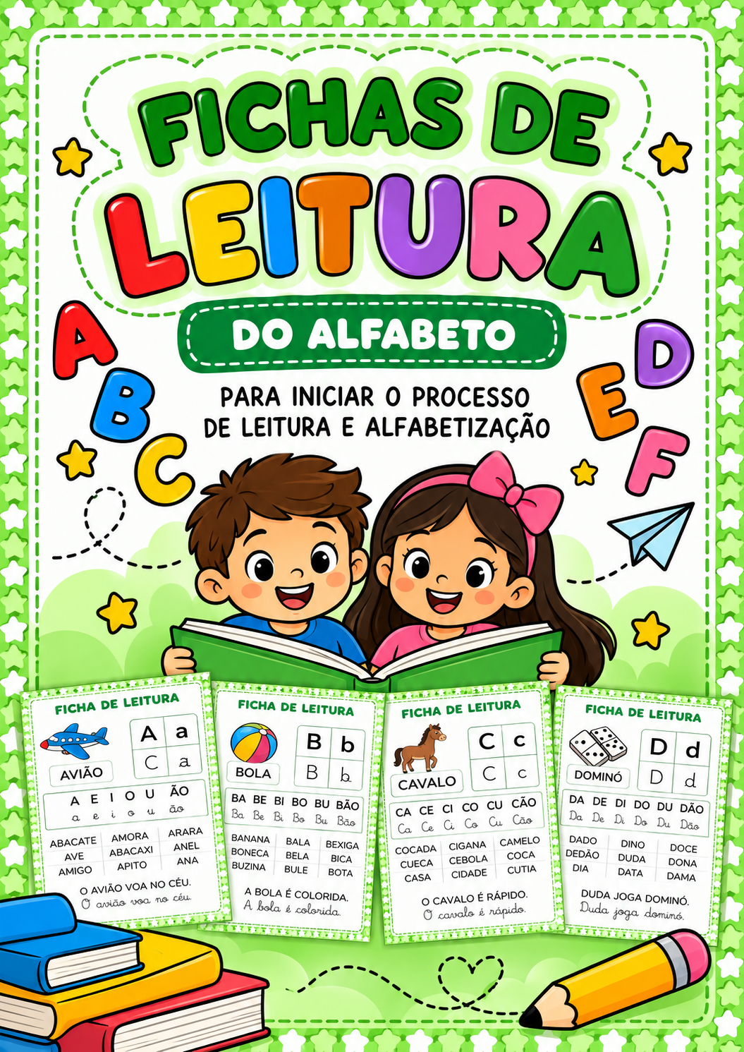 FICHA DE LEITURA ALFABETO